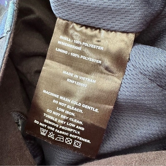 Women's Blue Camouflage Overalls - Picture 7 of 8